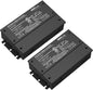 EMITEVER Dimmable Led Driver, 2 Packs 30W AC 110V-277V to DC 24V Transformer, 5-in-1 Dimming: ELV/MLV/TRIAC / 0-10V / 1-10V / 10V PWM/Potentiometer, Waterproof IP67 and UL Listed