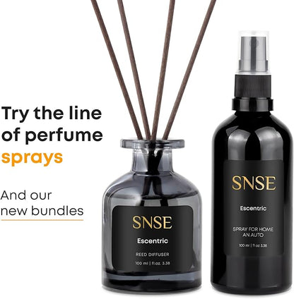 SNSE Baccarat Rouge Inspired Reed Diffuser – Luxury Home Fragrance Set, Long-Lasting Perfume Aroma, Elegant Gift, Relaxing & Sophisticated Scent