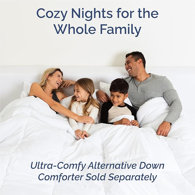 King 6 Piece Sheet Set - Cooling, Comfy & Breathable - Hotel Luxury Bedding, Includes Fitted Sheet for Women, Men, Kids & Teens - 1 Flat, 1 Fitted Sheet, 4 Pillowcases w/Deep Pockets - Grey Stripes
