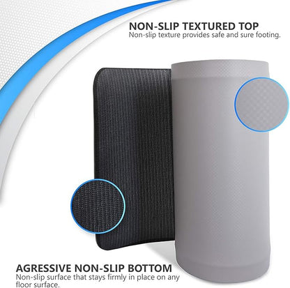 NYOrtho Bedside Fall Mat for Elderly - 70" x 24" Standard Flat Design - Non-Slip, Impact-Absorbing Foam Mat for Fall Prevention and Floor Safety - Bedside Protection Pad - 5-Pack for Seniors, Adults