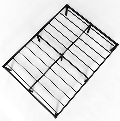 18 Inch King Bed Frame Heavy Duty Metal Platform No Box Spring Needed, Maximum Storage, Easy Assembly, No Noise, Black