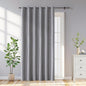 100% Blackout Curtains 84 Inch Length 2 Panels Set, Black Out Curtains for Living Room, Light Grey Thermal Insulated Grommet Drapes Bedroom Luxury Decor Privacy(70W × 84L inch, Light Grey)