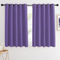 NICETOWN Blackout Curtains 54 Inches Long, Thermal Insulated Room Darkening Curtains for Bedroom, Window Treatment Drapes for Living Room Nursery (W66 x L54 Inch, Lilac Purple, 1 Panel)