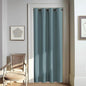 NICETOWN Blackout Greyish Blue Curtain for Living Room - Grommet Solid Thermal Insulated Sound Dampening Doorway Window Curtain Drape for Bedroom/Sliding Door (1 Panel, W46 x L80)