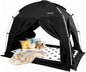 Bed Tents Canopy Bed–Privacy Dream Tent for Cozy Indoor Sleeping, Light-Reducing,and Breathable, with 4 Doors Floor Tent Bed–Available in Twin, Full, and Queen Sizes