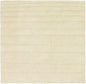 Unique Loom Solid Shag Collection Area Rug (7' 10" Square, Pure Ivory)