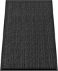Kuyal Front Door Mat, 4'x6' Indoor Outdoor Entrance Mat, Commercial Floor Mats Inside Outside Entrance, Heavy Duty Durable Welcome, Rubber Backing Non Slip Outdoor Mats for Entryway,Black