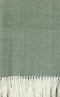 Alashan Cotton Acrylic Adirondack Herringbone Woven Throw - Throw Blanket - Soft Beach Grass
