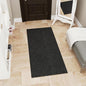 Ottomanson 2'7" x 4' Muddy Mat Entryway Rug Scraper Doormat - Non-Slip, Dirt Trapping for Indoor & Outdoor Use - Perfect for Kitchen, Garage, Patio & High-Traffic Areas, Black