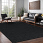 Easy Jute Rug 6x9 Indoor Outdoor Natural Rugs Solid Fiber Rug Woven Area Rug Boho Easy Clean Inside Carpet for Living Room Bedroom Dining Room Hallway or Outdoor Patio Porch (6 X 9 Dark Grey)
