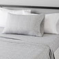 Amazon Basics Lightweight Super Soft Easy Care Wrinkle Free Microfiber 3 Piece Bed Sheet Set with 14-Inch Deep Pockets, Twin, Gray Cheetah, Printed, Kids, Men & Women Bedding