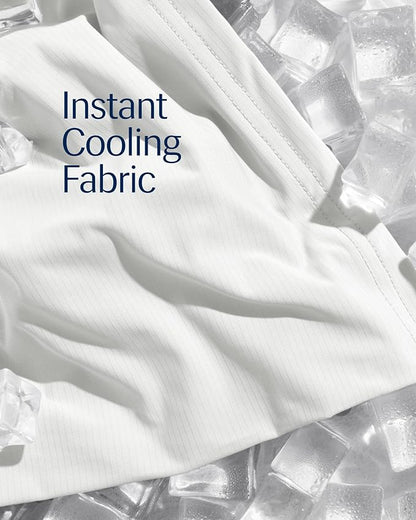 REST® Evercool®+ Top Sheet, Full/Queen Size, Arctic White, 93"X108" (1 Flat Sheet only)