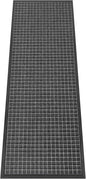Kuyal Front Door Mat, 2'*6' Door Mat for Inside Outside Entrance,Waterproof Welcome Mats with Non-Slip Backing, Indoor Outdoor Entryway, Commercial Floor Mats, Durable & Easy to Clean, Dark Gray
