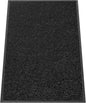 Kuyal Door Mat, 2'x4' Indoor Outdoor Entrance Mat to Trap Dirt and Moisture, Non Slip Waterproof Outdoor Mats, Commercial Floor Inside Outside Entrance, Heavy Duty Durable Welcome Mats, Black