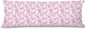 Pink Chinoiserie German Shepherd Dog 20x54 Body Pillow Cover with Zipper,German Shepherd Decor,Grandmillennial Pink Dog Decorative Body Pillow Cases for Bed Couch