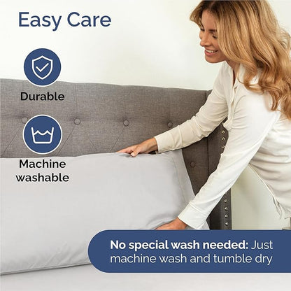 Queen 6 Piece Sheet Set - Cooling, Comfy & Breathable - Hotel Luxury Bedding, Includes Fitted Sheet for Women, Men, Kids & Teens - 1 Flat, 1 Fitted Sheet, 4 Pillowcases w/Deep Pockets - French Grey