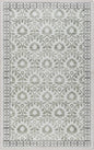 Gertmenian Indoor Boho Area Rug | Home Decor for Entryway, Bedroom, Living Room, Office, Kitchen | Non Slip, Soft, Printed Accent Rugs | Esme, Sage, 3x5 Small, 24573