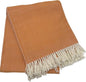 Alashan Cotton Acrylic Adirondack Herringbone Woven Throw (Orange Peel)