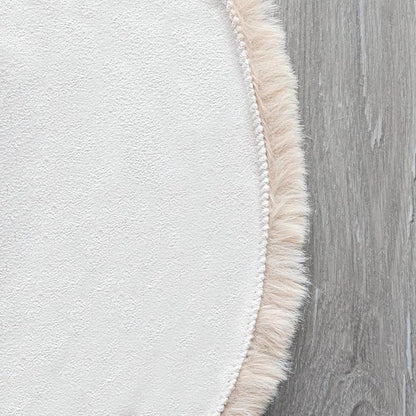 Shag Faux Bunny Washable Fluffy Fur Rug Runners for Hallways Camel Plush Area Rugs for Living Room Bedroom Faux Sheepskin Rug 2x6 Shaped Nursery Rugs