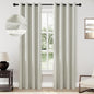 ChrisDowa Custom 100% Blackout Grommets Curtains for Bedroom and Living Room Thermal Insulated Room Darkening Curtains 1 Panel (Custom Size and Color)