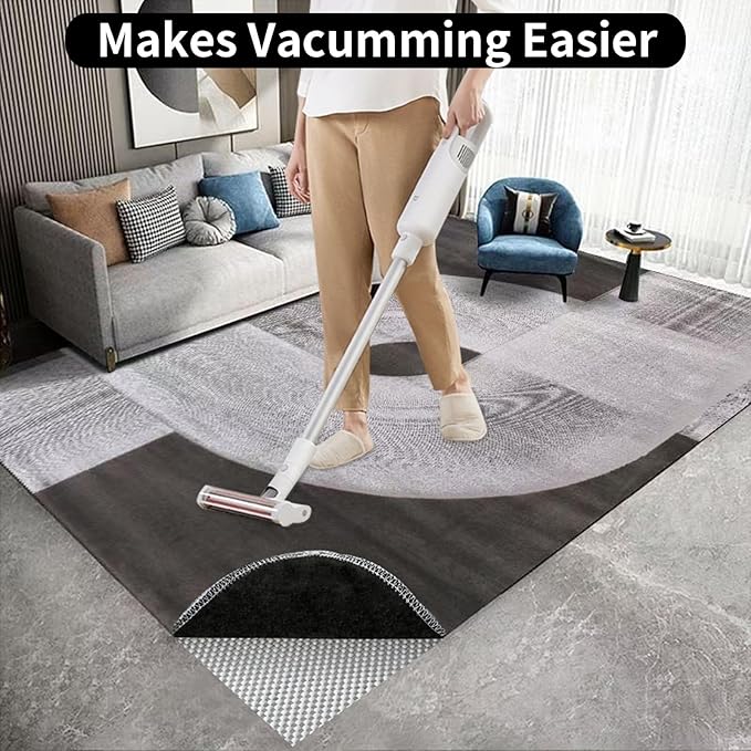 FestiCorp Non Slip Rug Pads 6x9 Ft Non Skid Rug Pad Gripper, Anti-Slip Carpet Rug Mats for Under Rugs and Hard Surface Floors