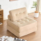 Folding Chair Bed, Futon Sofa Bed, Floor Couch for Adults Chair Bed for Living Room, Lounge Sofa, Convertible Sofa Bed, Small Couches for Small Spaces, Camel