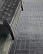 Custom Length Hallway Runner Rug,Slip Resistant,Bricks Anthracite, 26 Inch X 5 feet, Sold and Priced Per Foot