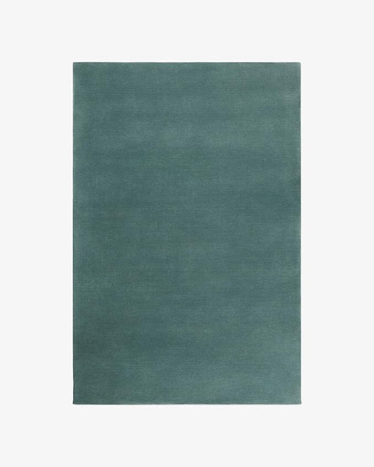 Hand-Tufted Wool Round Area Rug – Soft Premium Wool Carpet for Living Room, Bedroom & Home Décor – 7X7 ft| Pale Green – Durable, Non-Slip Backing, Handcrafted Rug