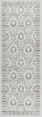 Gertmenian Indoor Boho Area Rug | Home Decor for Entryway, Bedroom, Living Room, Office, Kitchen | Non Slip, Soft, Printed Accent Rugs | Esme, Sage, 2x6 Runner, 24571