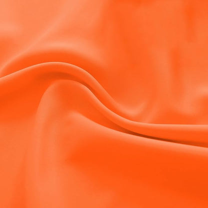 2Panels Vibrant Orange Blackout Thermal Insulated Curtains for Bedroom,Hallowmas Pumpkin Orange Curtains 80 Inch Length for Closet Door Doorway Curtain Panels,52" Wide x 80" Long