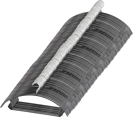 Gold Hangers 100 Pack - Heavyduty Non Slip Slimline Suit Jacket T Shirt Hangers - Space Saving (Black)
