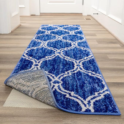 Veken Runner Rug Pad Gripper for Hardwood Floors, Non Slip 3x12 Ft Rug Pads for Area Rugs, Thick Rug Grippers for Tile Floors, Under Carpet Anti Skid Mat, Keep Your Rugs Safe and in Place