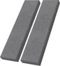 UMIACOUSTICS 2 PCS Fiberglass Acoustic Panels, 48x12x2 Inches Sound Absorbing Panels, Sound Proof Panels for Studios, Office, Home Theater. (Heather)