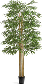 Maia Shop 71in Artificial Bamboo Tree Plant for House, Apartment or Office – Realistic Fake Indoor Plants for Living Room, Bedroom, Bathroom, Entryway or Patio – Faux Greenery for Home Décor