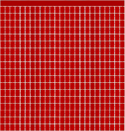 GOER Red Party Backdrop Metallic Tinsel Foil Fringe Curtains Photo Booth Props for New Year's Eve Graduation Bachelorette Birthday Casino Theme Party Holiday Celebration Party Decorations