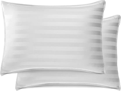 Pure Bamboo California King Sheets, Genuine 100% Organic Viscose Derived from Bamboo Bed Sheet Set, Soft & Cooling, Double Stitching, 2 Year Quality Promise (California King, Jacquard White)