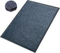 Front Door Mat,4'x8'Indoor Outdoor Door Mat,Heavy Duty Durable Welcome,Commercial Floor Mats Inside Outside Entrance, Waterproof All-Season, All-Weather Non Slip Backing Doormat for Entryway,Dark Gray
