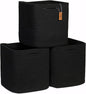 NaturalCozy Storage Cubes 11 Inch Cotton Rope Woven Baskets for Organizing, 3-Pack | Cube Storage Bin | Square Storage Baskets for Shelves Organizer, Classroom, Kids Toy Bins, Closet, Baby Nursery