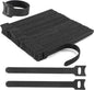 Reusable Cable Ties, 126 PCS 6 Inches Adjustable Cord Straps Wire Organizer Cord Wrap and Hook Loop Cable Management