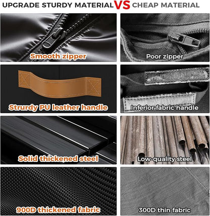 Under Bed Storage with Wheels 2-Pack, 75L XXL Under the Bed Storage Containers Large, 12" Tall Adjustable Storage for Underbed with Lids, Rolling for Shoes, Clothes, Blankets (Black)
