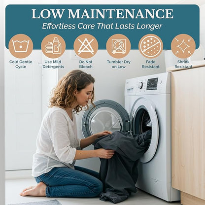 Casa Platino Charcoal California King Sheet Set, 4 Piece Set, Pre-Washed Ultra Soft Bed Sheets, Breathable and Cozy Microfiber Sheet Set with Deep Pockets – California King Bed Set