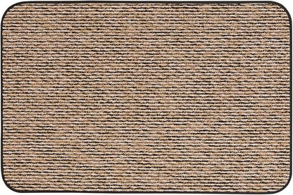 House, Home and More Skid-Resistant Carpet Indoor Area Rug Floor Mat - Black Ripple - 2 Ft X 3 Ft - Non Slip Rubber Backing, Stain Resistant, Dog Friendly, Living Room Bedroom Kitchen Entryway