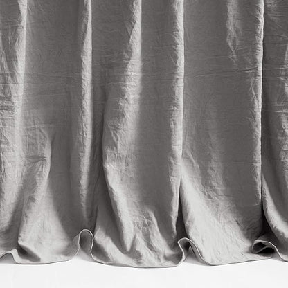 Lush Decor Ruffle Skirt Bedspread Set - 3-Piece Luxurious Farmhouse Bedding - Elegant Ruffle Detail - Timeless Style - Soft Lightweight Sheets - King, Dark Gray