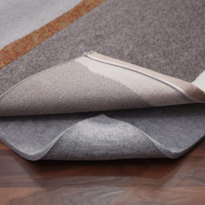 Resare Non Slip Rug Pad Gripper - 2x8 Feet 1/8" Extra Thick Felt Under Rug for Runner Rugs and Hardwood Floors,Super Cushioned Non Skid Carpet Padding