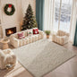 Ophanie Rugs for Living Room, Upgrade Non-Slip Fluffy Soft 5x8 Area Rug, Shag Large Fuzzy Plush Carpets for Bedroom Ivory, Shaggy Kids Boys Girls Dorm Nursery Home Decor Aesthetic