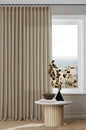 Extra Long Pinch Pleated Linen 108 Inch Curtains 2 Panels Set for Living Room Bedroom Farmhouse Tan Brown Cotton Flax Back Tab Memory Shape Pinch Pleat Ceiling Floor Window Curtains 9 FT Grey Beige