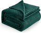 Bedsure GentleSoft Fleece Bed Blankets Large Size Forest Green - Soft Lightweight Cozy Oversized King Blanket Microfiber, Room Home Decor Gifts for Women and Men, 120x120 inches