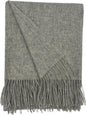 Alashan Cashmere Blend Ripple Finish Woven Throw (Quartz)