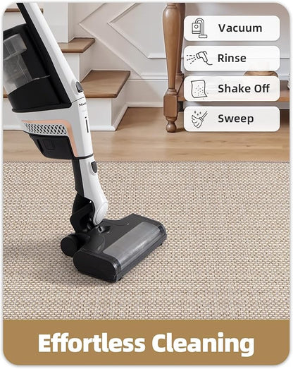 Color&Geometry Door Mat 3'x8' Runner Rug with Rubber Backing, Non Slip Washable Hallway Rug, Carpet Runners for Hallway Living Room Bedroom, Beige (Rolled-up NO Creases)