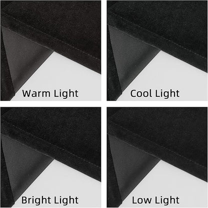 Joydeco Velvet Curtains 96 inch 1 Panel, Long Luxury Black Blackout Thermal Insulated Rod Pocket Window Curtains, Super Soft Room Darkening Drapes for Living Room Bedroom, W100 x L96 Inch, Black